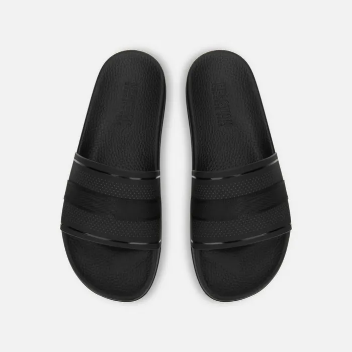 Kenneth Cole Screen Mixed Slide Black Men Sandals