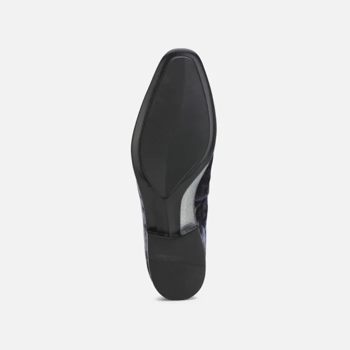 Kenneth Cole Sullivan Velvet Belgian Loafer Dark Navy Men Loafers