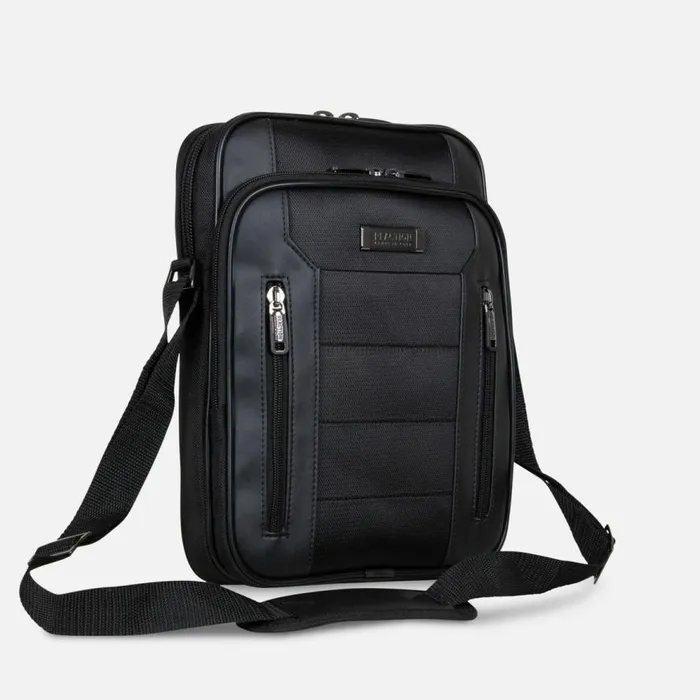 Kenneth Cole TopZip Nylon Day Bag Black Men Bags