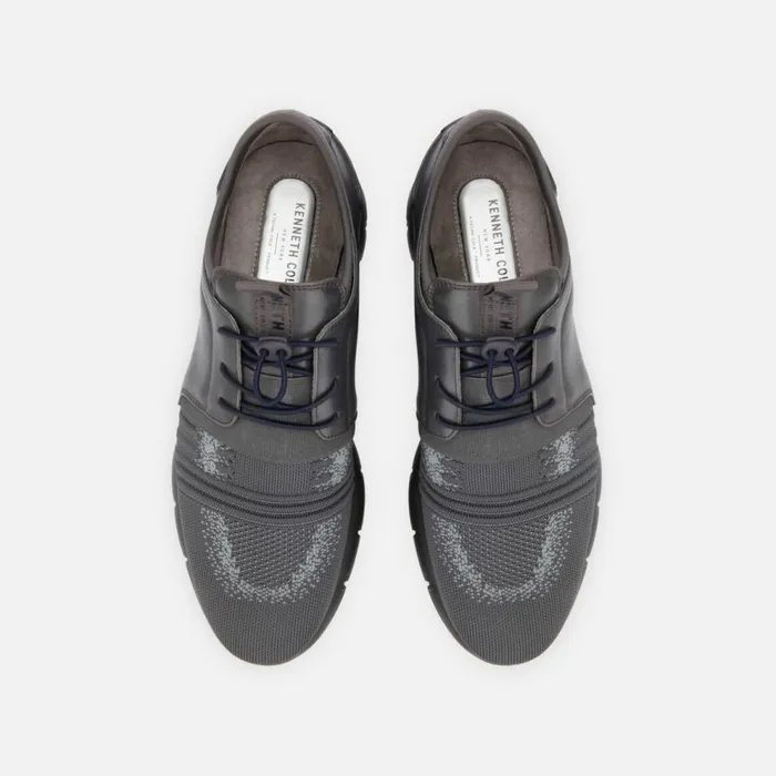 Kenneth Cole Trent Flex Knit Jogger Grey Men Sneakers