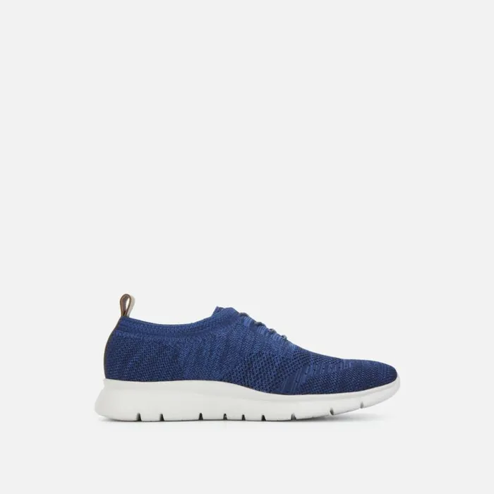 Kenneth Cole Trent Flex Knit Low Sneaker Navy Men Sneakers