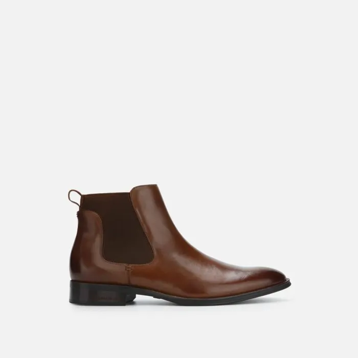 Kenneth Cole Tully Chelsea Boot Cognac Men Boots