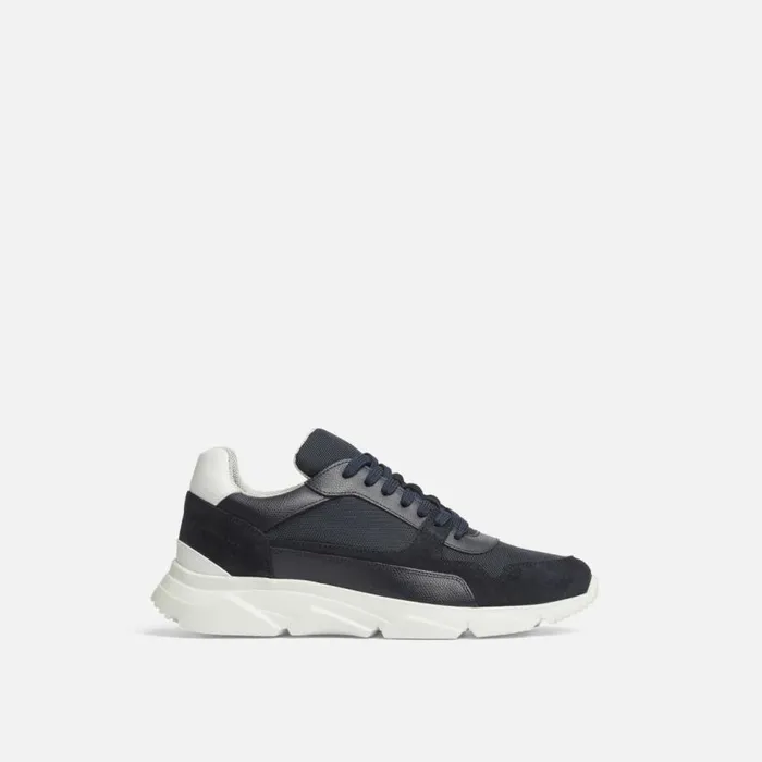 Kenneth Cole Varden Mid Jogger Sneaker Navy Men Sneakers