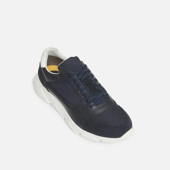Kenneth Cole Varden Mid Jogger Sneaker Navy Men Sneakers