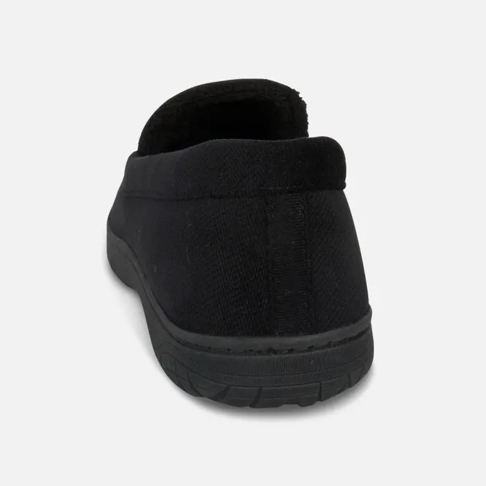 Kenneth Cole Venetian Slipper House Shoe Black Men Loafers