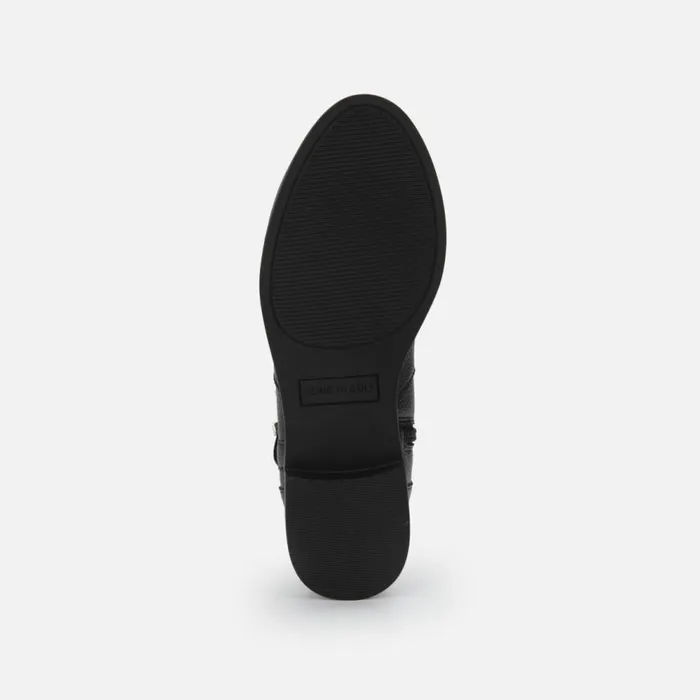 Kenneth Cole Wind Tall Riding Boot Black Women Boots Booties