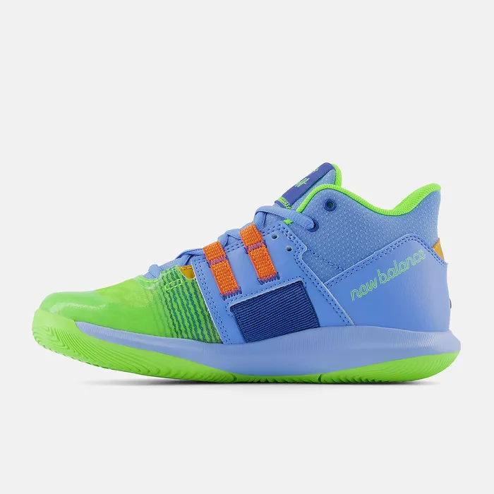 Kids Kid8217s Coco CG1 Blue with Green and Orange Rust Cleats New Balance Kids Kid8217s Coco CG1 Blue with Green and Orange Rust Cleats New Balance