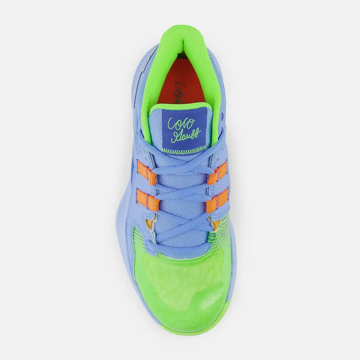 Kids Kid8217s Coco CG1 Blue with Green and Orange Rust Cleats New Balance Kids Kid8217s Coco CG1 Blue with Green and Orange Rust Cleats New Balance