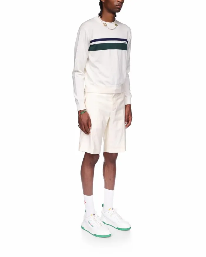 Knitwear Men Casablanca Paris Striped Crew Neck Jumper Knitwear Men Casablanca Paris Striped Crew Neck Jumper