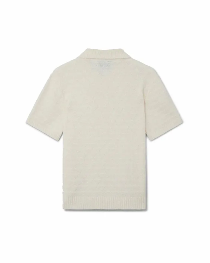Knitwear Men Casablanca Paris Triangle Boucle Polo Shirt Knitwear Men Casablanca Paris Triangle Boucle Polo Shirt