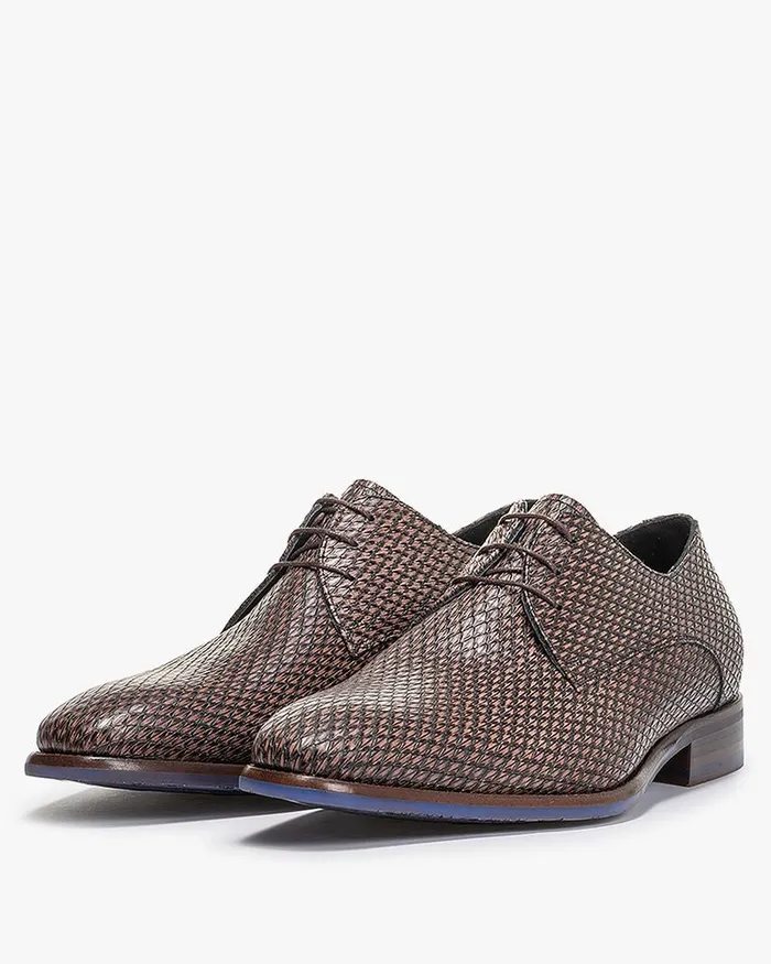 Lace Shoes Men Floris Van Bommel De Netter 1705 Printedleather