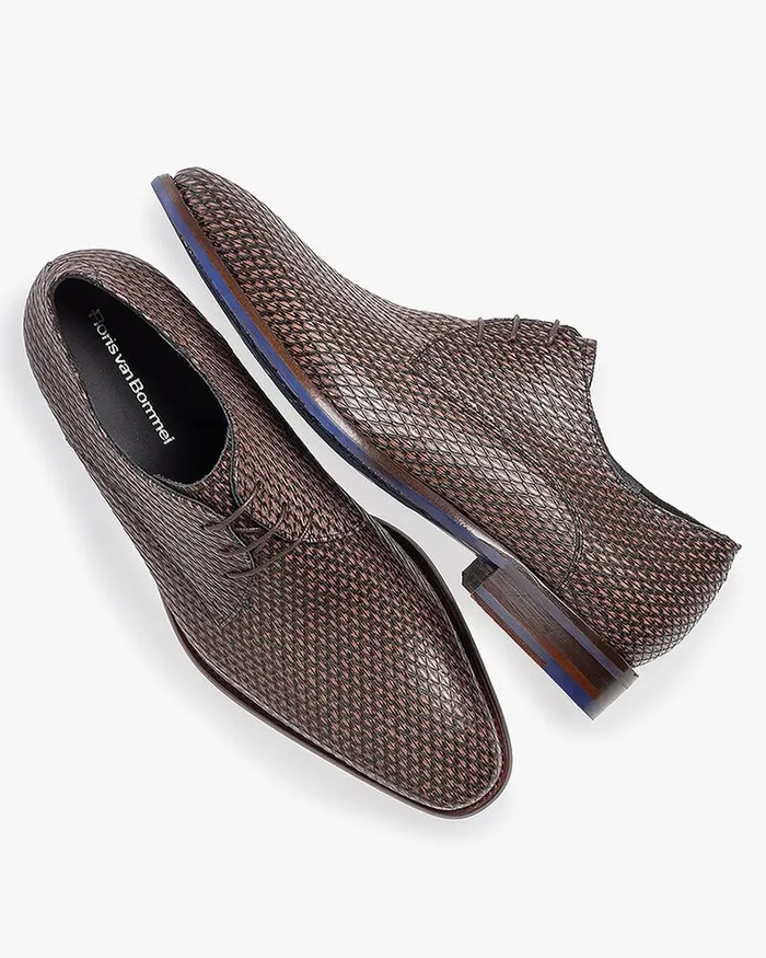 Lace Shoes Men Floris Van Bommel De Netter 1705 Printedleather