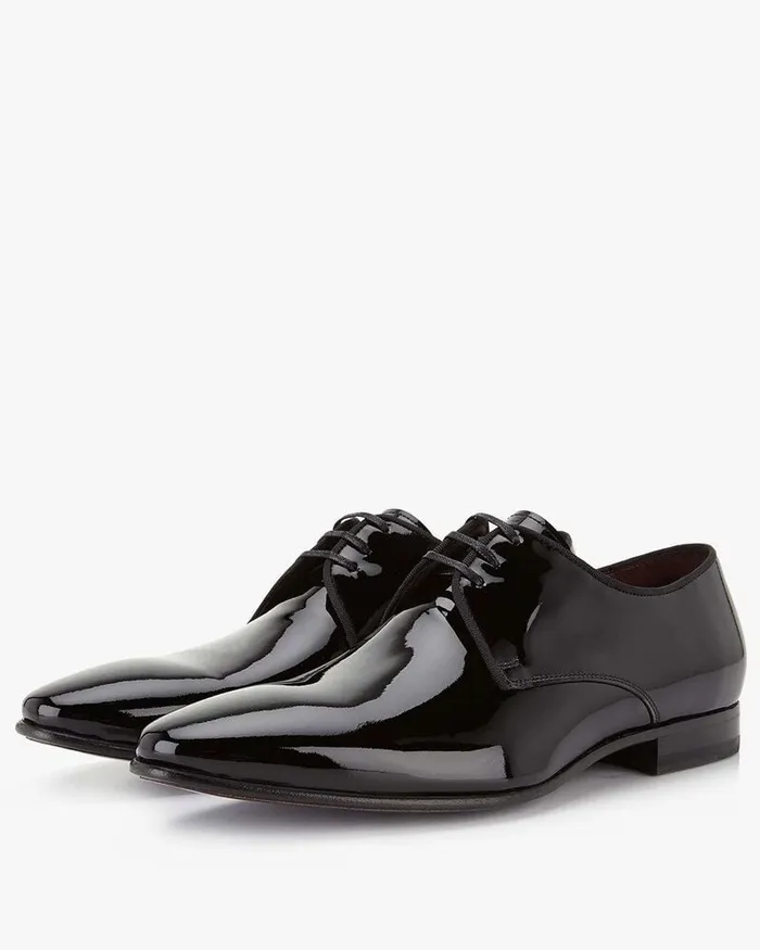 Lace Shoes Men Floris Van Bommel De Smoker 0100 Patentleather