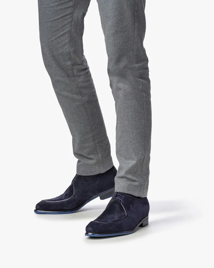 Lace Shoes Men Floris Van Bommel De Stapper 5401 Suede