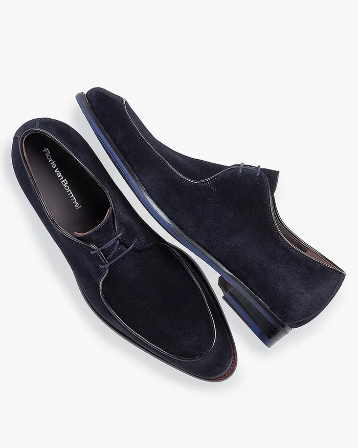 Lace Shoes Men Floris Van Bommel De Stapper 5401 Suede