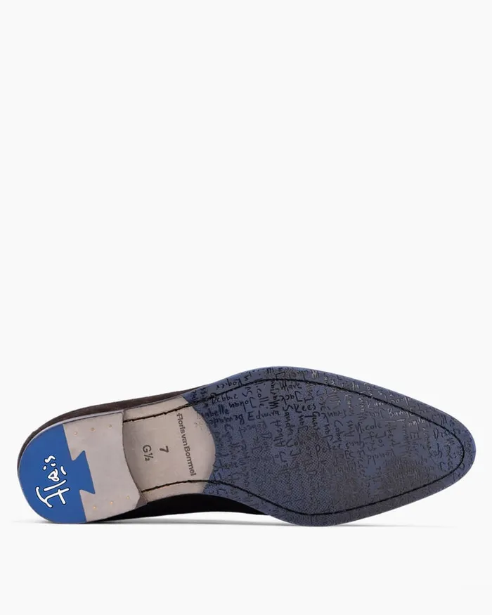 Lace Shoes Men Floris Van Bommel De Stapper 5401 Suede