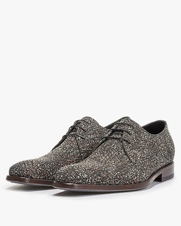 Lace Shoes Men Floris Van Bommel De Stijler 2308 Printedleather