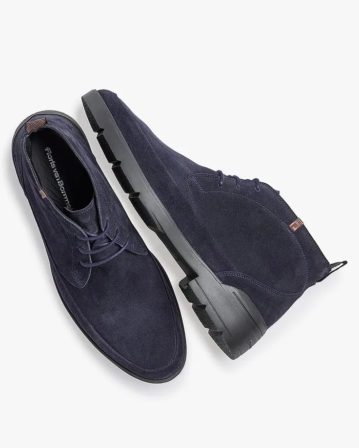 Lace Shoes Men Floris Van Bommel De Venker 0110 Suede