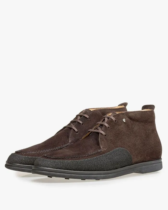 Lace Shoes Men Floris Van Bommel Volta 0101 Suede