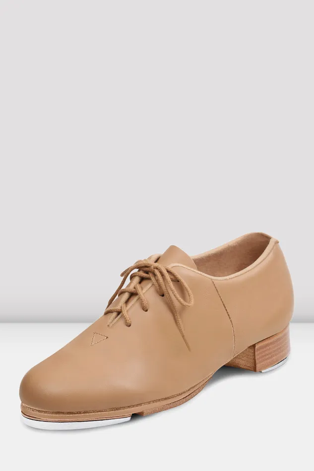 Ladies Audeo Jazz Tap Leather Tap Shoes Tan Leather Adult Tap Bloch