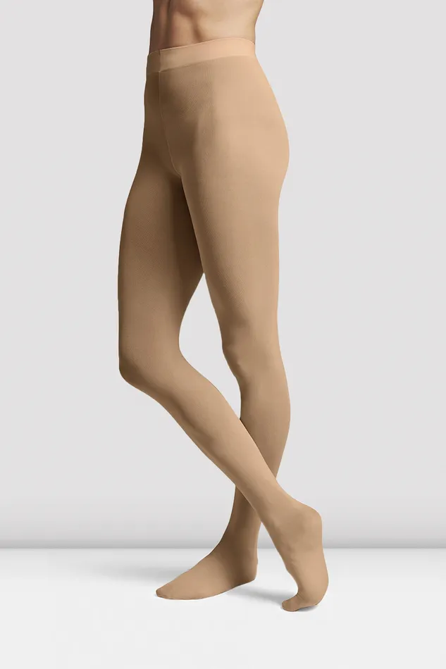 Ladies Footed Tights Bloch Tan Accessories Tights Bloch