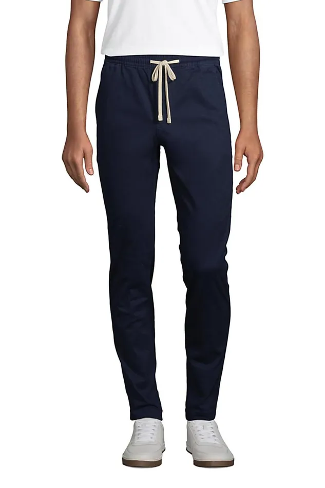 Lands039 End Chinos and Casual Pants Men Knockabout Pull On Deck Pants Radiant Navy Lands039 End Chinos and Casual Pants Men Knockabout Pull On Deck Pants Radiant Navy