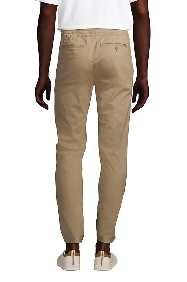 Lands039 End Chinos and Casual Pants Men Knockabout Pull On Deck Pants Radiant Navy