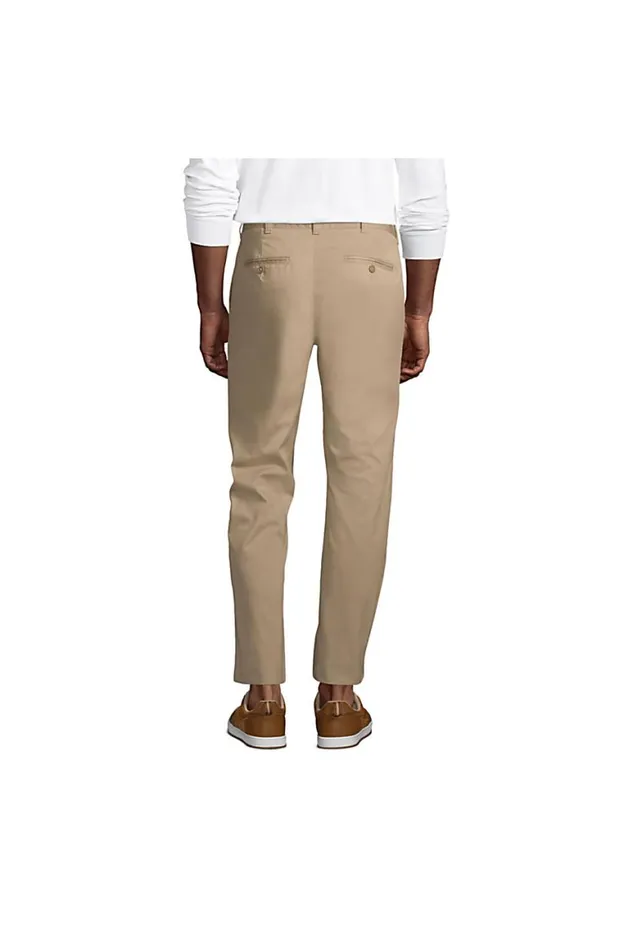Lands039 End Chinos and Casual Pants Men Tailored Fit Blend Plain Front Pants Classic Navy Lands039 End Chinos and Casual Pants Men Tailored Fit Blend Plain Front Pants Classic Navy