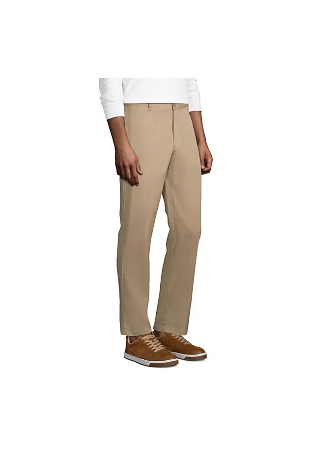 Lands039 End Chinos and Casual Pants Men Tailored Fit Blend Plain Front Pants Classic Navy Lands039 End Chinos and Casual Pants Men Tailored Fit Blend Plain Front Pants Classic Navy