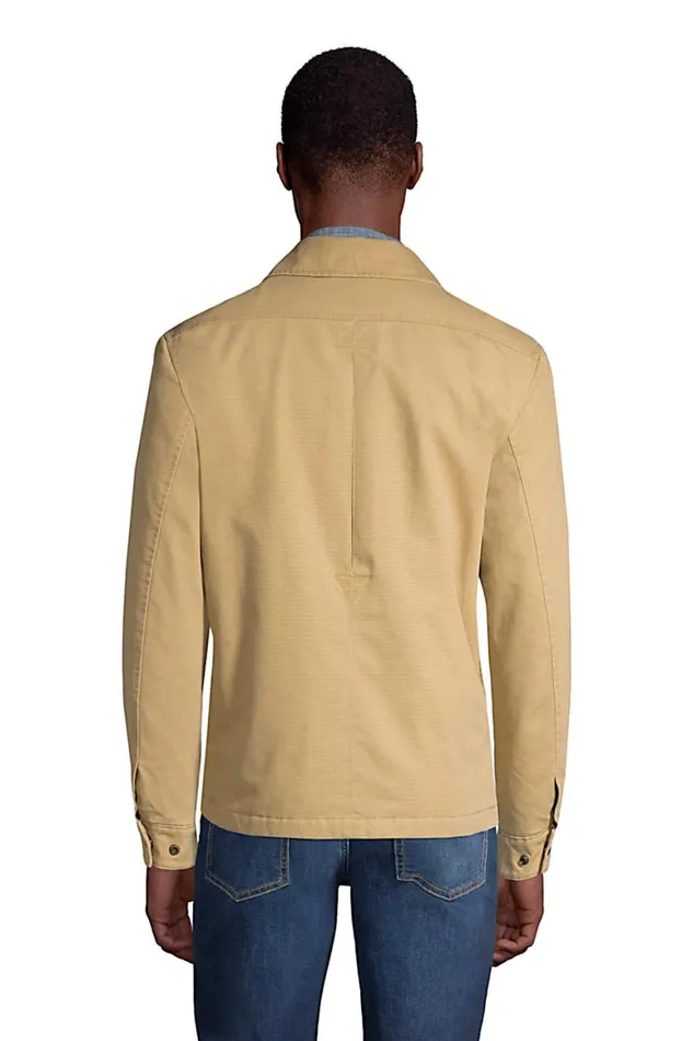 Lands039 End Coats and Jackets Men Chore Coat Field Drab