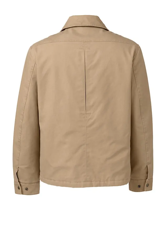 Lands039 End Coats and Jackets Men Chore Coat Field Drab