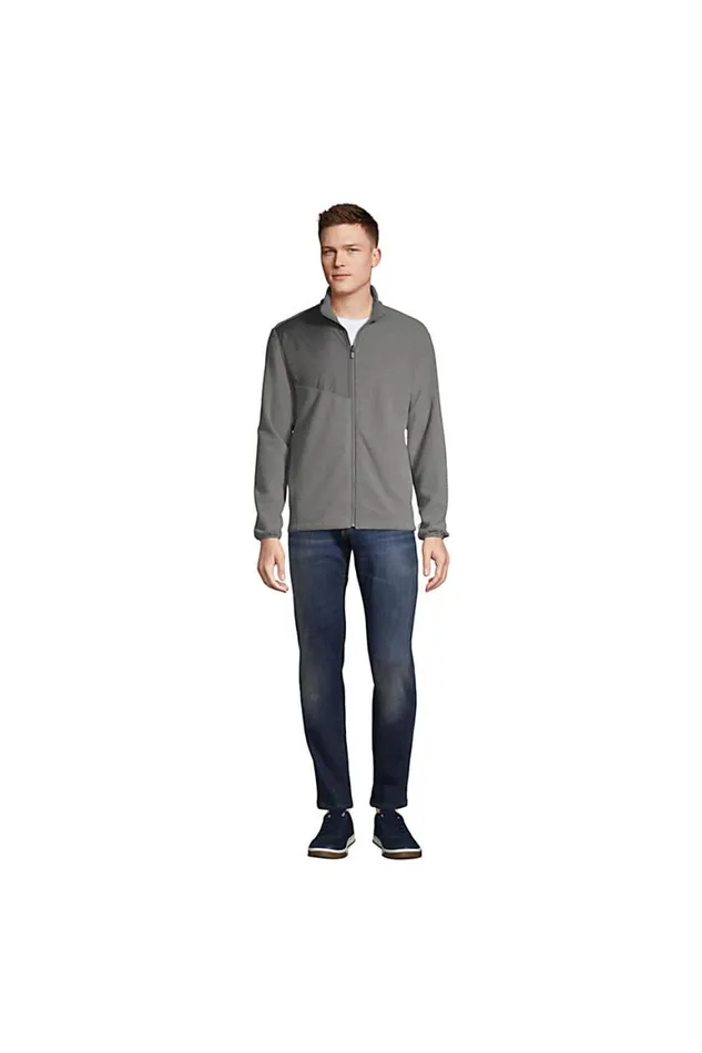 Lands039 End Coats and Jackets Men Thermacheck 200 Fleece Jacket Arctic Gray Heather Lands039 End Coats and Jackets Men Thermacheck 200 Fleece Jacket Arctic Gray Heather