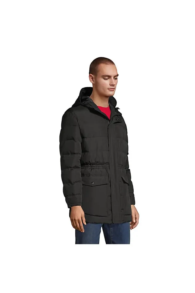 Lands039 End Coats and Jackets Men Thermoplume Down Alternative Parka Black Lands039 End Coats and Jackets Men Thermoplume Down Alternative Parka Black