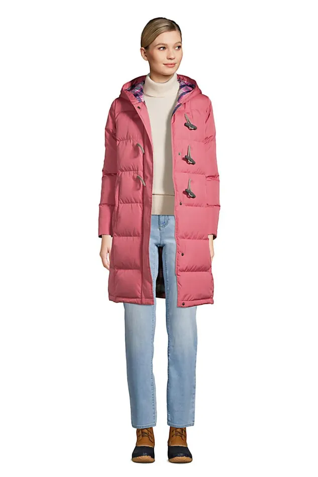 Lands039 End Coats and Jackets Women Duffle Down Coat Mesa Rose Lands039 End Coats and Jackets Women Duffle Down Coat Mesa Rose