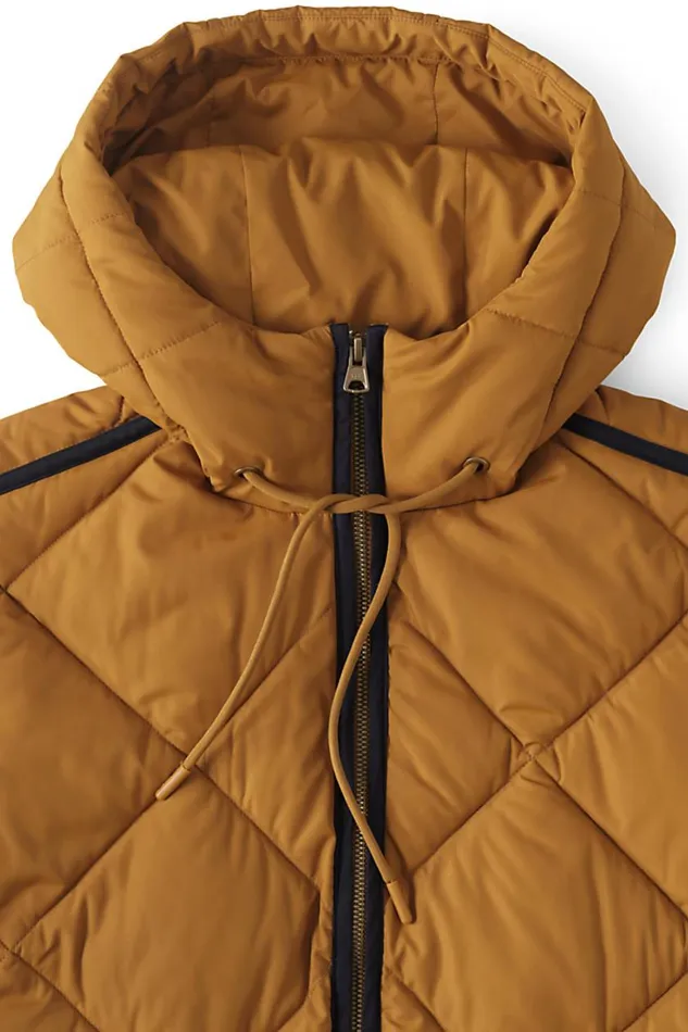Lands039 End Coats and Jackets Women Insulated Quilted Thermoplume Long Coat Golden Pecan Lands039 End Coats and Jackets Women Insulated Quilted Thermoplume Long Coat Golden Pecan
