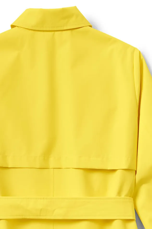 Lands039 End Coats and Jackets Women Plus Size Water Resistant Modern Trench Coat Bright Sun Lands039 End Coats and Jackets Women Plus Size Water Resistant Modern Trench Coat Bright Sun