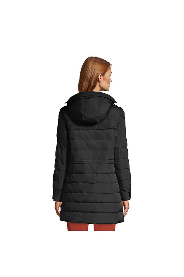 Lands039 End Coats and Jackets Women Thermoplume Down Alternative Parka Black Lands039 End Coats and Jackets Women Thermoplume Down Alternative Parka Black