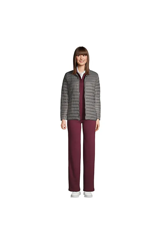 Lands039 End Coats and Jackets Women Thermoplume Jacket Arctic Gray Lands039 End Coats and Jackets Women Thermoplume Jacket Arctic Gray