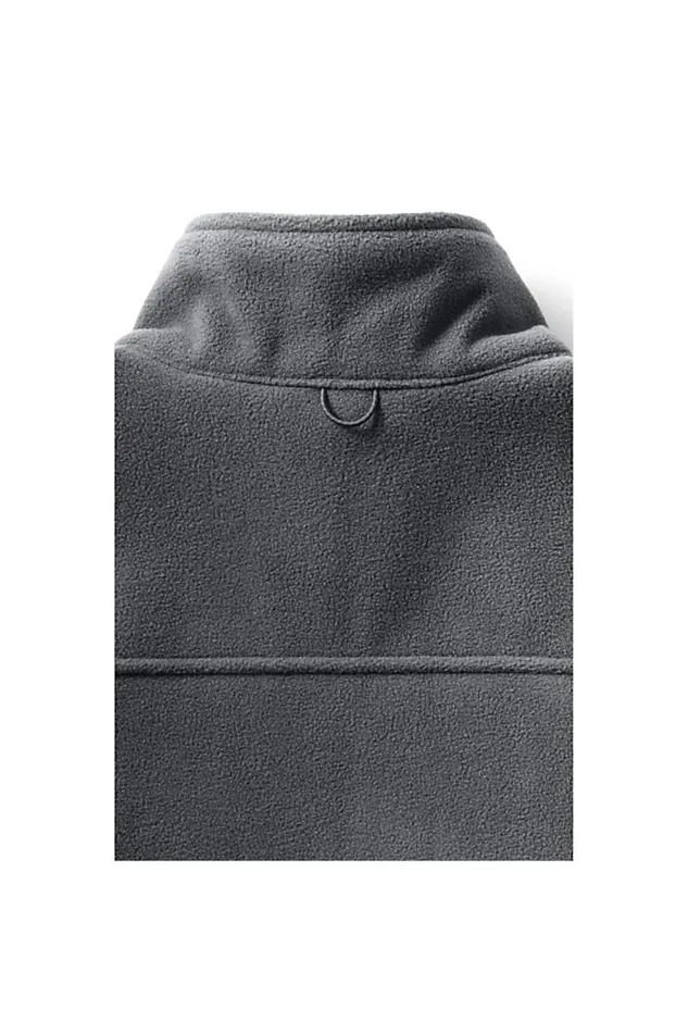 Lands039 End Fleece Women Plus Size Marinac Fleece Jacket Arctic Gray
