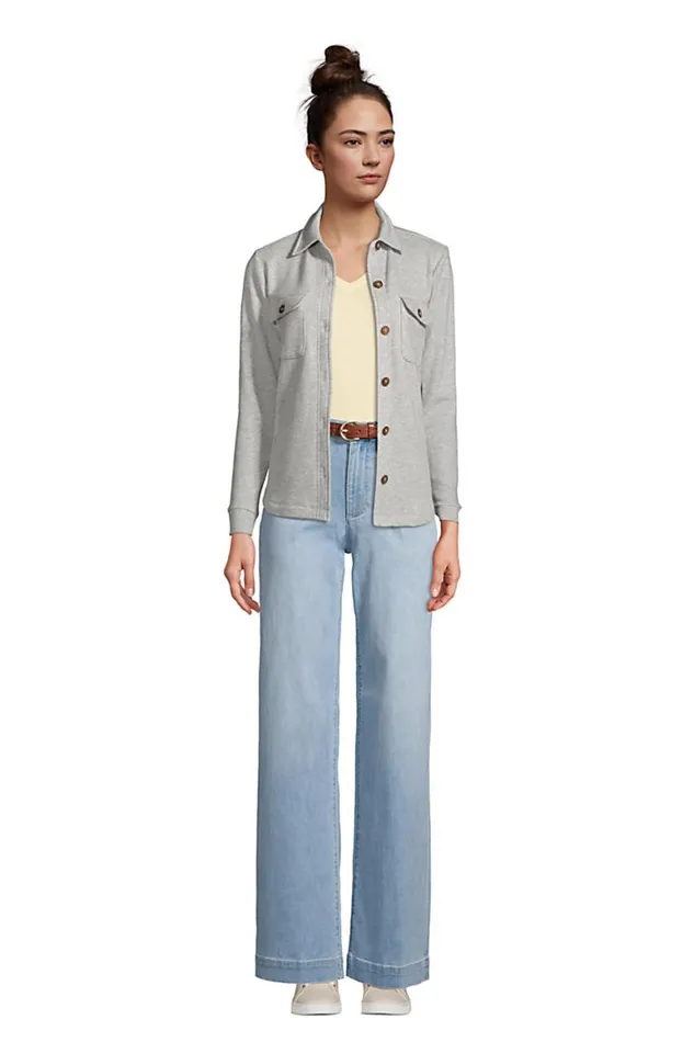 Lands039 End Jeans Women High Rise Wide Leg Blue Jeans Juneberry Blue Lands039 End Jeans Women High Rise Wide Leg Blue Jeans Juneberry Blue