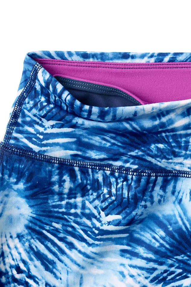 Lands039 End Pants Women Plus Size Active Yoga Pants Deep Sea Navy Tie Dye Palm Lands039 End Pants Women Plus Size Active Yoga Pants Deep Sea Navy Tie Dye Palm