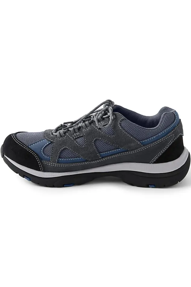 Lands039 End Shoes Men Trekker Suede Leather Hiking Shoes Arctic Gray Lands039 End Shoes Men Trekker Suede Leather Hiking Shoes Arctic Gray