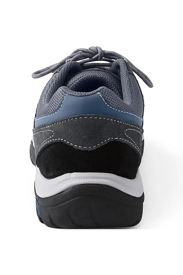 Lands039 End Shoes Men Trekker Suede Leather Hiking Shoes Arctic Gray Lands039 End Shoes Men Trekker Suede Leather Hiking Shoes Arctic Gray