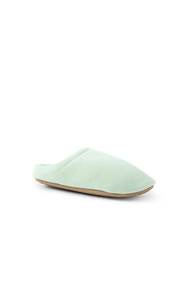 Lands039 End Shoes Women Serious Sweats Clog Slippers Soft Sea Green Lands039 End Shoes Women Serious Sweats Clog Slippers Soft Sea Green