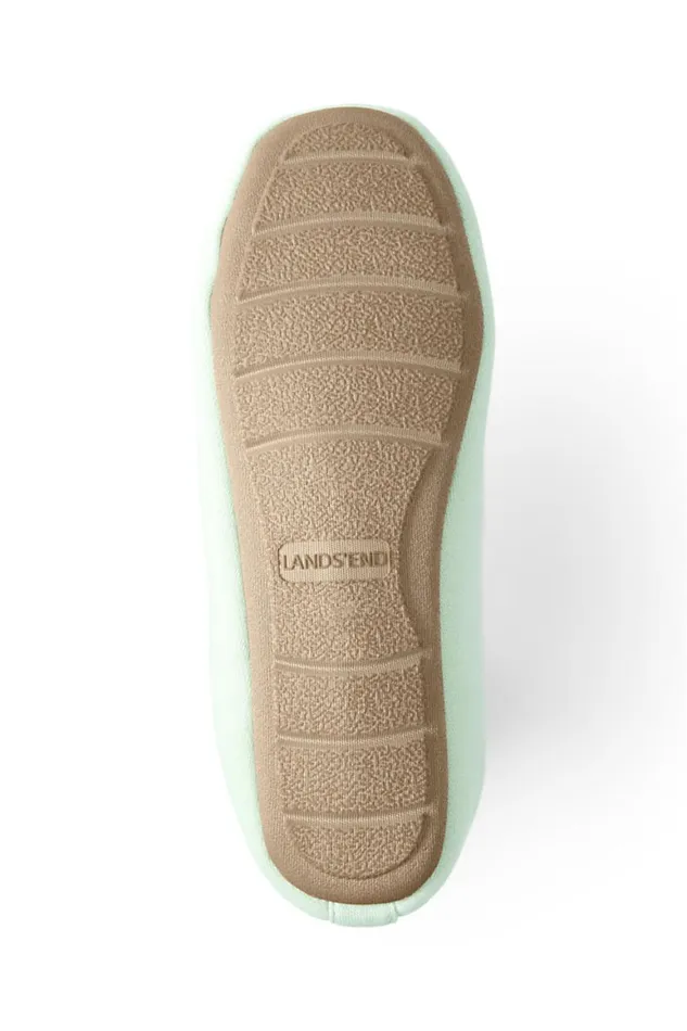 Lands039 End Shoes Women Serious Sweats Clog Slippers Soft Sea Green Lands039 End Shoes Women Serious Sweats Clog Slippers Soft Sea Green