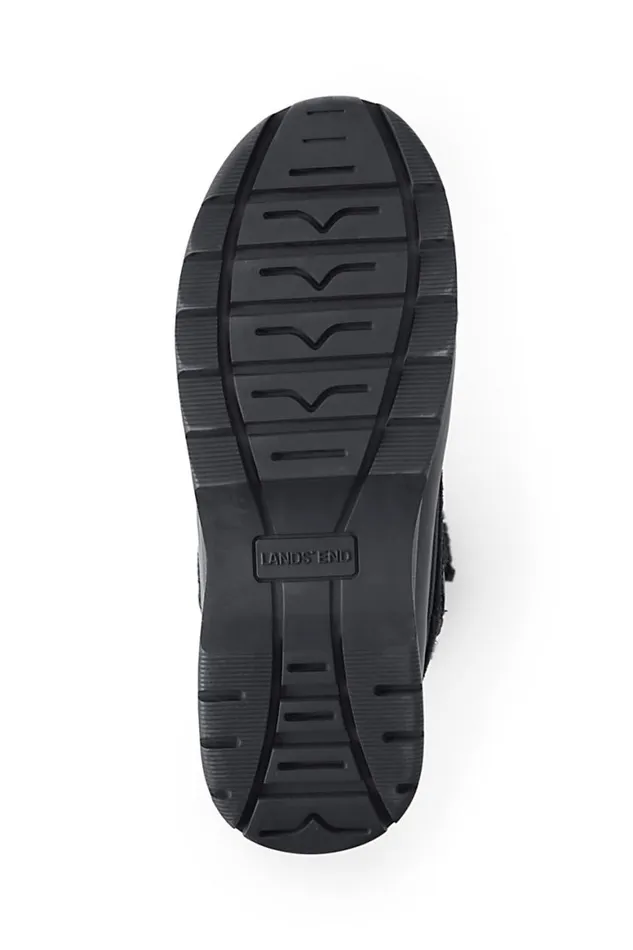 Lands039 End Shoes Women Squall Insulated Winter Snow Boots Black