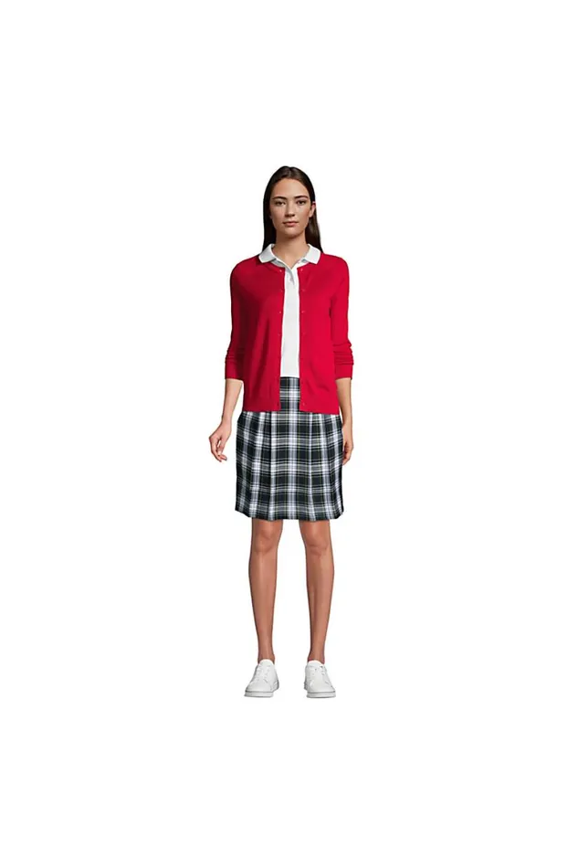 Lands039 End Skirts and Skorts Women Plaid Pleated Skort Top Of Knee Hunter Lands039 End Skirts and Skorts Women Plaid Pleated Skort Top Of Knee Hunter
