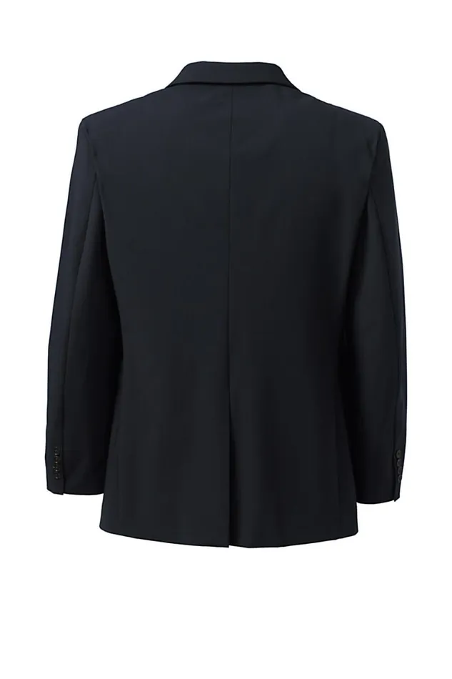 Lands039 End Sportcoats and Blazers Men Dress Code Washable Wool Blend Suit Coat Black Lands039 End Sportcoats and Blazers Men Dress Code Washable Wool Blend Suit Coat Black