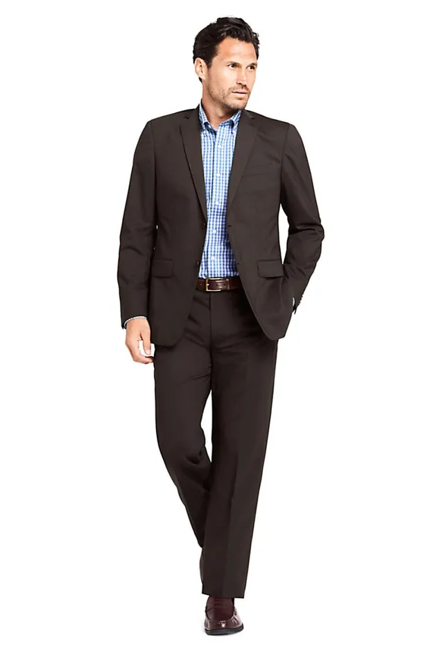 Lands039 End Suits and Separates Men Traditional Fit Comfortfirst Yearrounder Suit Jacket Brown Lands039 End Suits and Separates Men Traditional Fit Comfortfirst Yearrounder Suit Jacket Brown