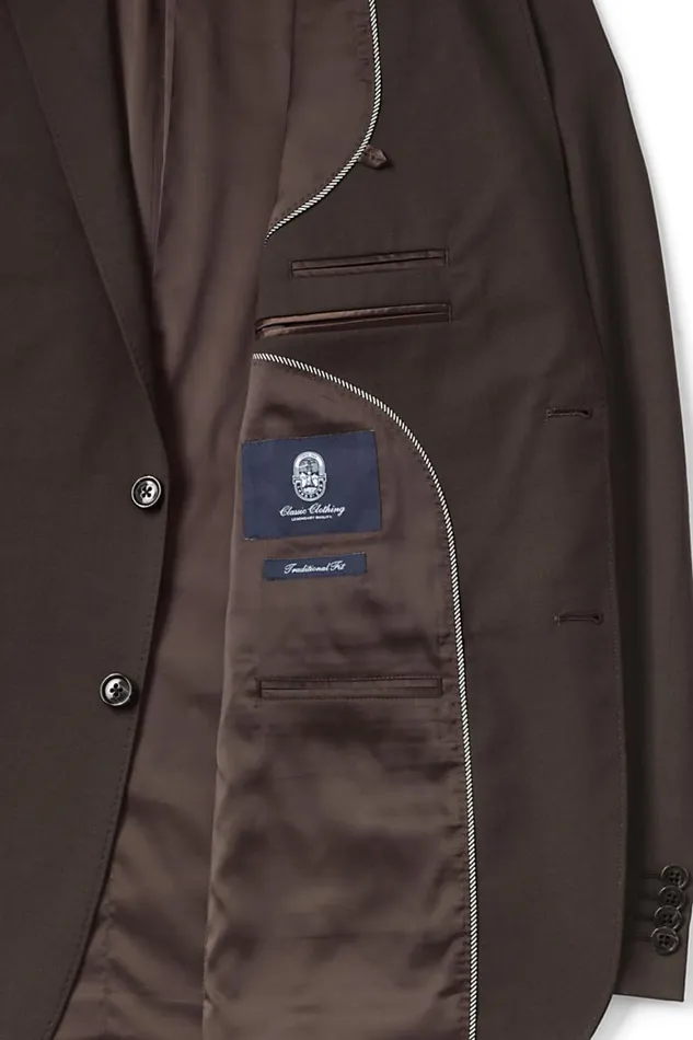 Lands039 End Suits and Separates Men Traditional Fit Comfortfirst Yearrounder Suit Jacket Brown Lands039 End Suits and Separates Men Traditional Fit Comfortfirst Yearrounder Suit Jacket Brown